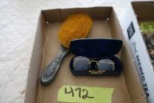 HOPES SILVER CO BRUSH MARKED WITH ANCHOR 12 KT GOLD FILLED SPECTACLES FROM