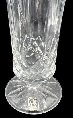 Oneida Lead Crystal Vase—12” Tall