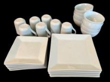 Real Simple Commercial Grade Set of China In