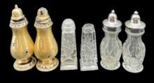 Assorted Salt and Pepper Shakers, Some Damage or