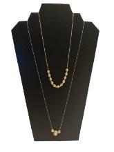 (2) 14 Kt Yellow Gold Add A Bead Necklaces:  18"