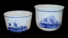(2) Delft Style Bowls (Taiwan)