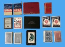 Assorted Vintage Playing Cards—Some Sets May Be