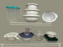 Assorted Plastic Bowls, Colanders, Etc