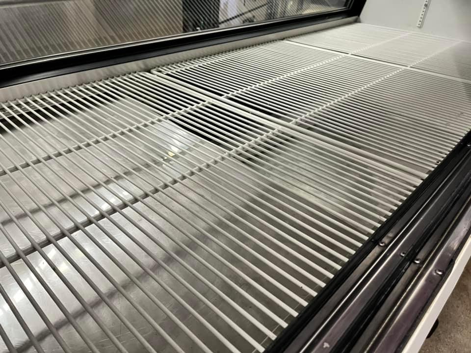 True 72” Straight Glass Refrigerated Deli Display Case