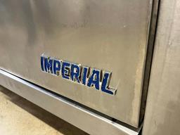 Imperial 6 Burner Gas Range w/Oven Below & Overshelf