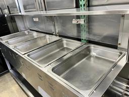 5 Compartment Gas Steam Table