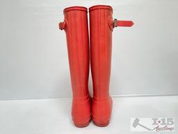 (4) Pairs of Hunter Waterproof Boots