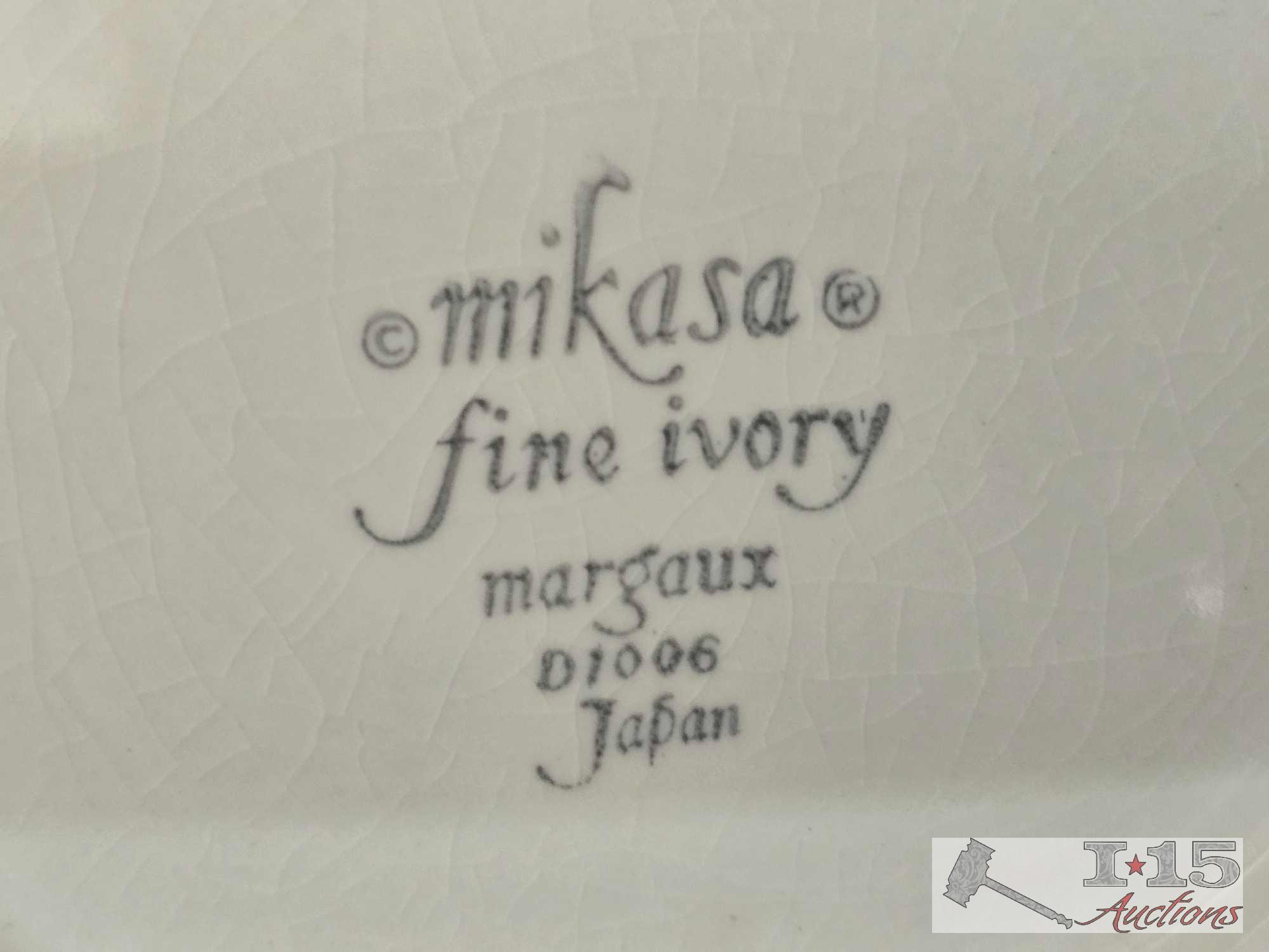 Mikasa Margaux, Noritake Savona, Limoges Dishes