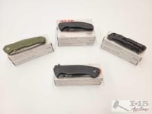 (10) Bear Edge Pocket Knives