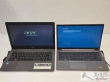 Acer and HP ZBook Laptops