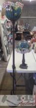 (2) Tiffany Style Lamps