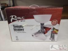 Roma Deluxe Electric Tomato Strainer
