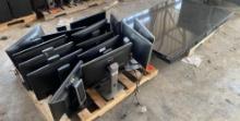 (2) Pallets w/Group of Dell Monitors and (1) Shark Flat Screen TV
