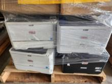 (5) Printers, (1) Box of Laptop Bags, (2) Charging Stations, (1) Monitor, (3) Document Cameras, Plus