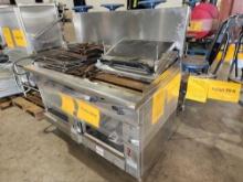 (1) Industrial Stainless/S Commercial Gas Range