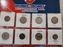 (8) Foreign Coins