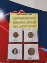 (4) Old Proof Coins