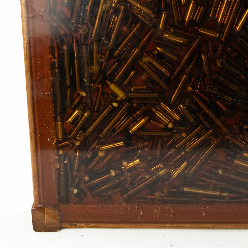 Firearm Cartridge Side Table