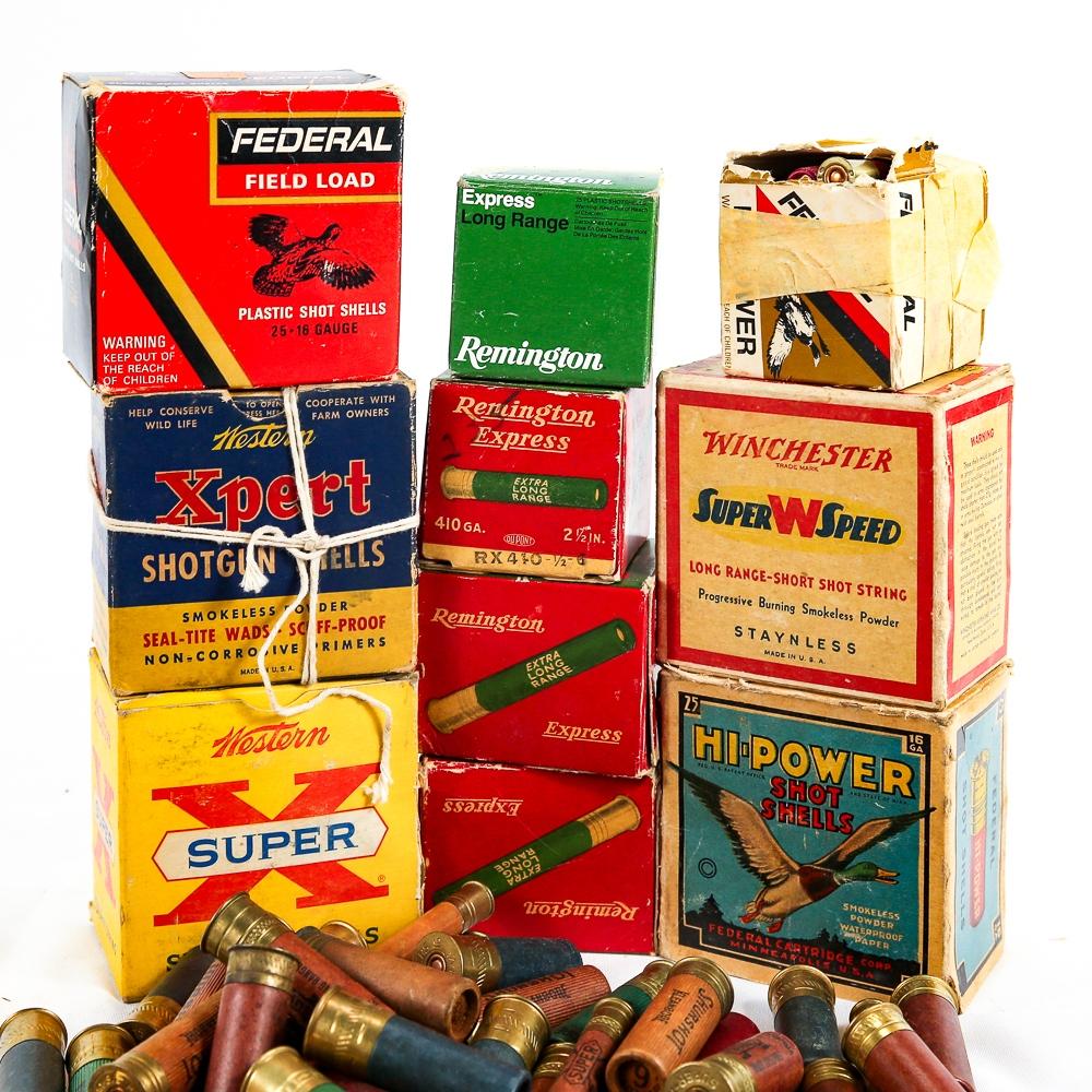 Assorted 16g And .410 Shot Shells