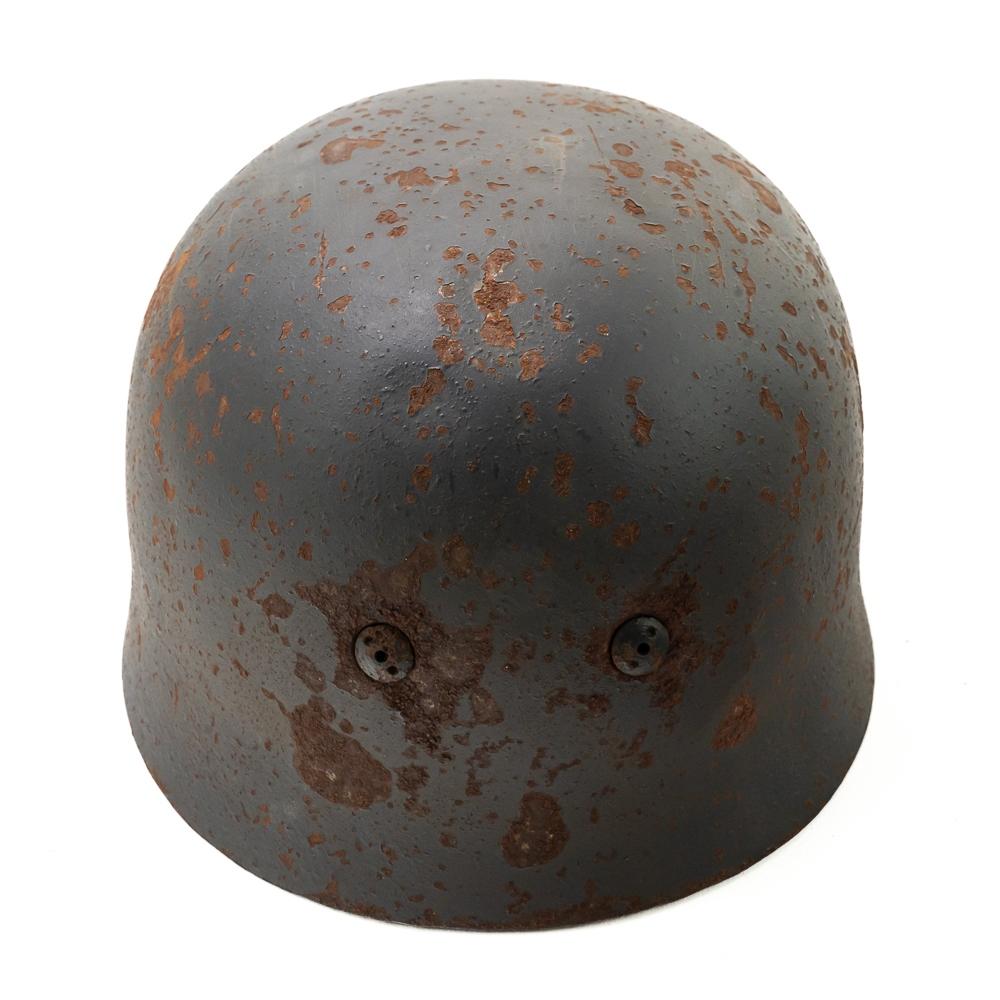 WWII German M38 Paratrooper Helmet Shell W/Bolts