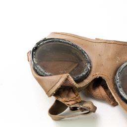 WWII German Afrika Korps Motorcycle Dust Goggles