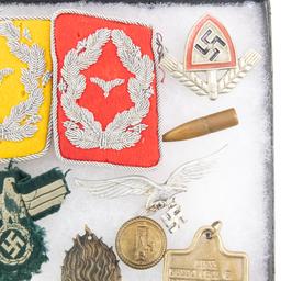 WWII "Bring Back" German Italian Pin Badge Lot