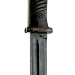 WWII German K98 Bayonet-Modern SS Panzer Etching