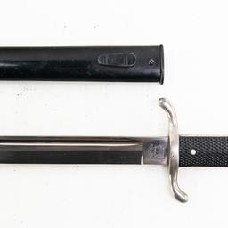 WWII German Fireman Dress Bayonet-ALCOSO