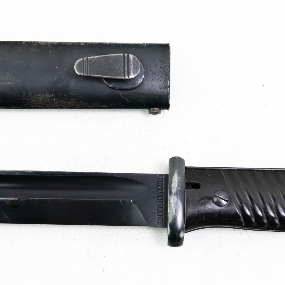 WWII German K98 Bayonet-1939 Gebr. Heller