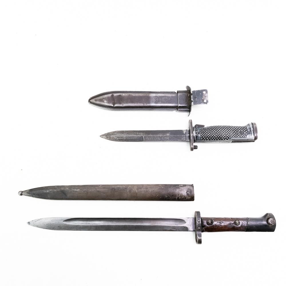 20th C. Czech & Odd Turkish Bayonet Lot (2)