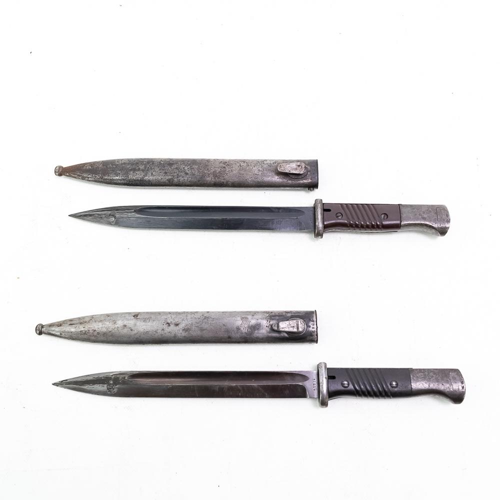 WWII German Combat 98K "Horster" Bayonet Lot (2)