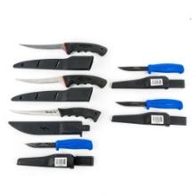 6 Filet/Fishing Knives