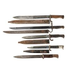 WWI WWII German Japanese Bayonet Lot (5)