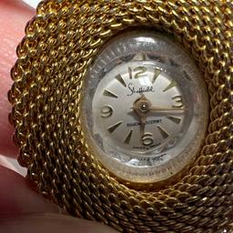 Gold Tone Sheffield Watch Pin