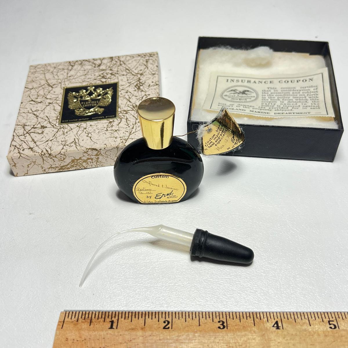Vintage Erne’ Custom Perfumer Driftwood & Jasmine with Box