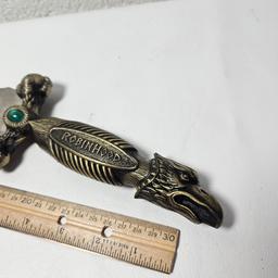 Robin Hood Jeweled Stainless Steel Dagger