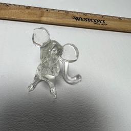 Adorable Glass Cats & Mouse Figurines