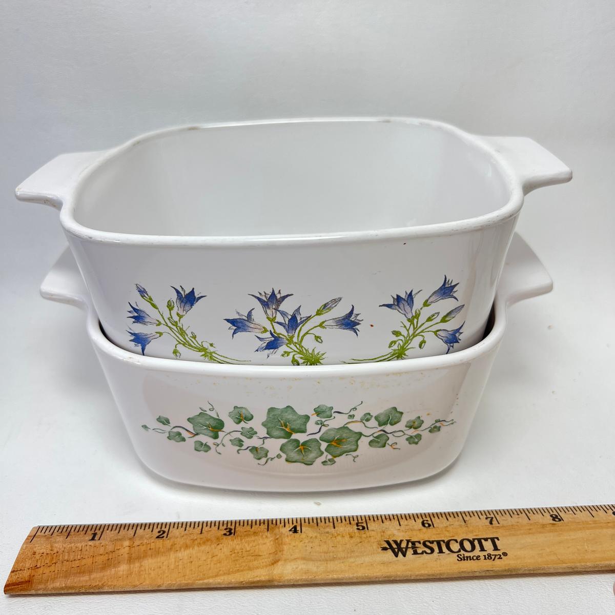 Pair of Corning Ware 1.5 Liter Casserole Dishes