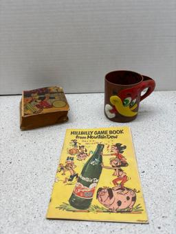 Mutt And Jeff little big book Mountain Dew hillbilly game book