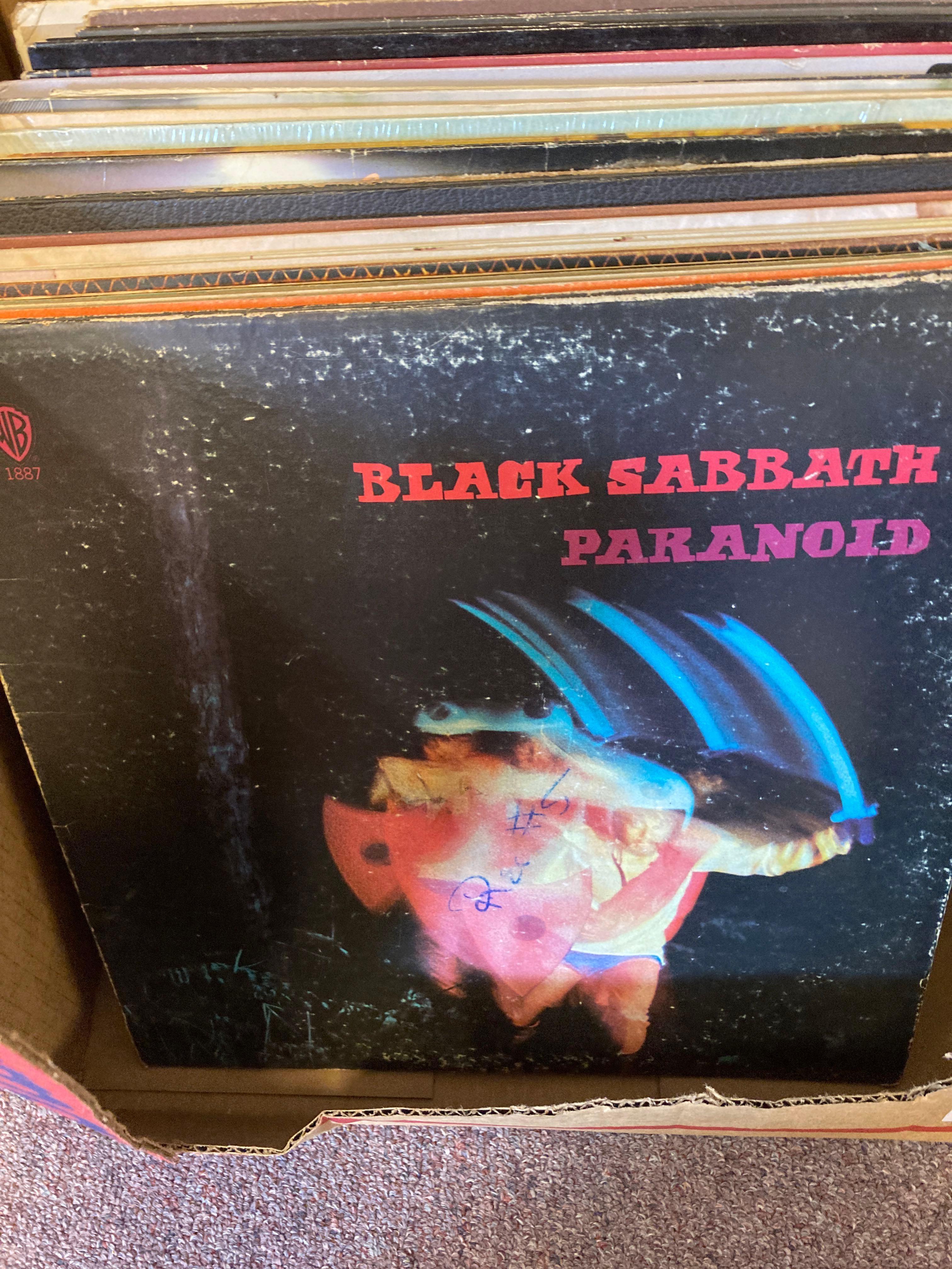 Rock albums Guess Who Steely Dan Black Sabbath Elton John more