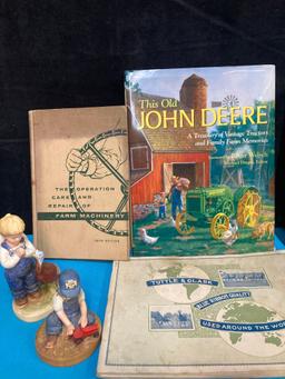 John Deere and farm items