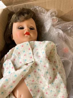 Vintage and other dolls, some on stands new old stock