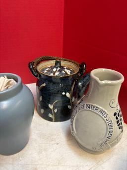 Collection of vintage pottery