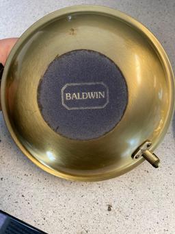 Baldwin brass hurricane finger lamps