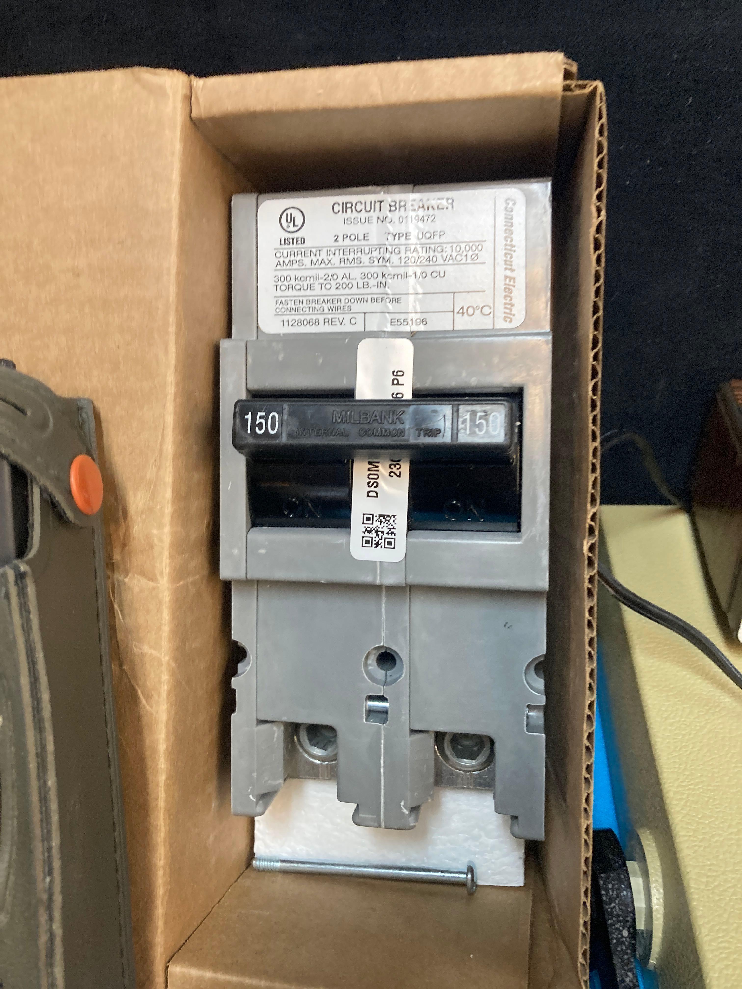 New circuit breaker, digital multimeter, walkie-talkie, and more