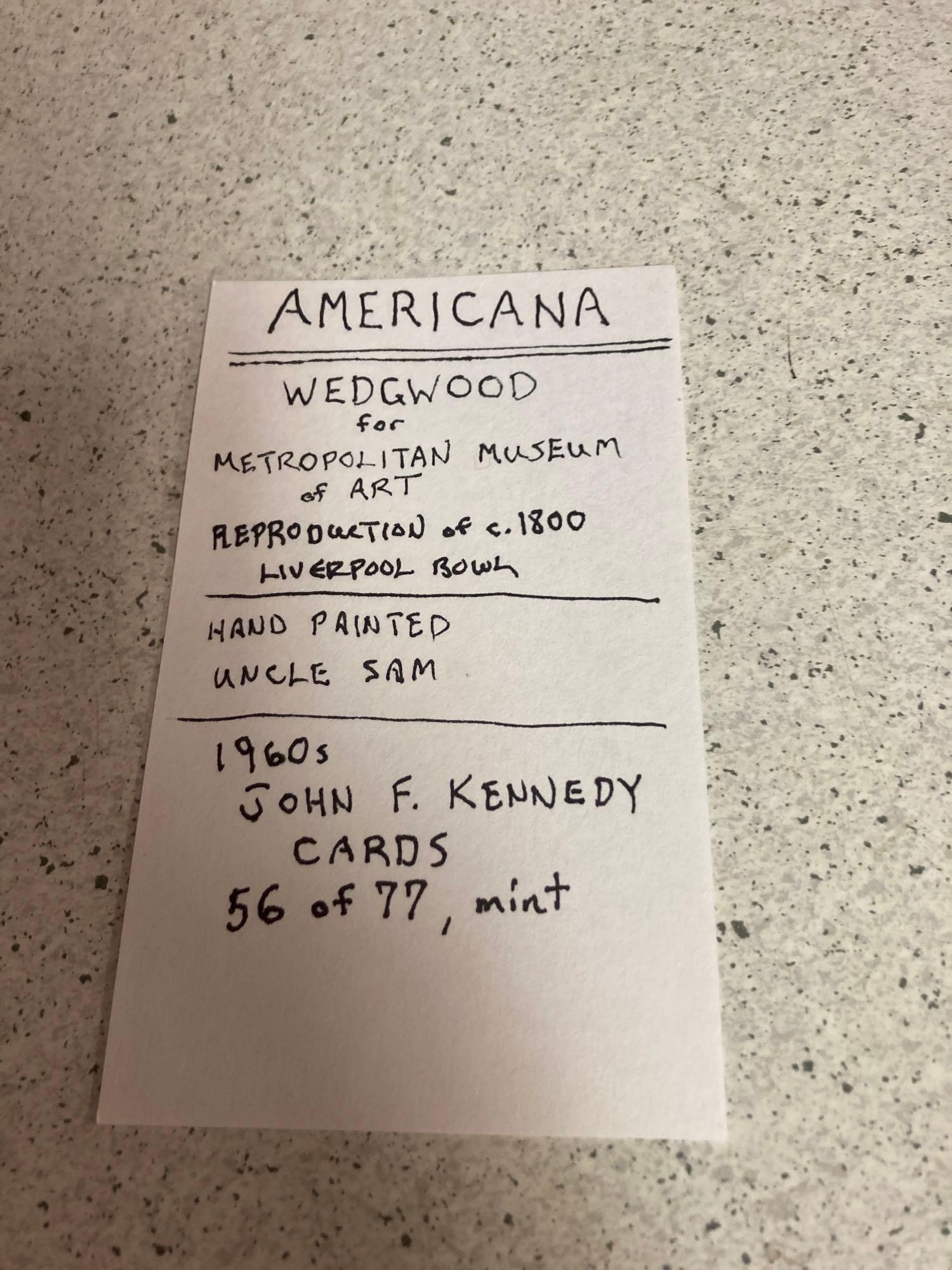 Americana lot see list