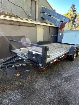 2014 Quality Trailer 16? tandem Axel w/ Beaver tail