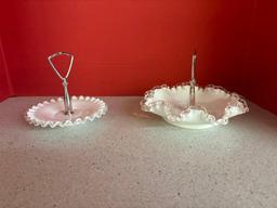 Fenton candy nut dishes