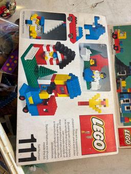 Legos in the box vintage children?s toys